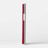 Amerikaanse vlag op afdruk van koolstofvezelstijl Case-Mate iPhone case (Achterkant / Rechts)