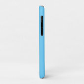 Amerikaanse vlag op blauwe achtergrond Case-Mate iPhone case (Achterkant/links)