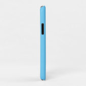 Amerikaanse vlag op blauwe achtergrond Case-Mate iPhone case (Achterkant/rechts)