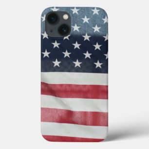 Amerikaanse vlag op de beurs van Sussex iPhone 13 Hoesje