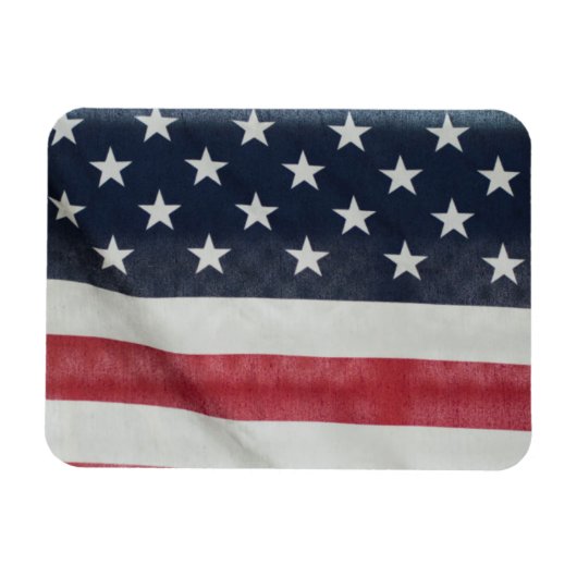 Amerikaanse vlag op de beurs van Sussex Magneet (Horizontaal)