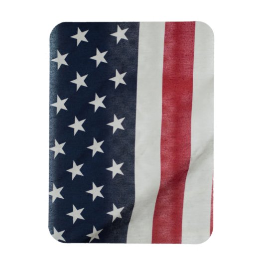 Amerikaanse vlag op de beurs van Sussex Magneet (Verticaal)