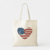 Amerikaanse vlag op de dag van onafhankelijkheid o tote bag (Achterkant)
