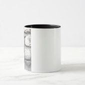 Amerikaanse vlag op de muur mok (Midden)