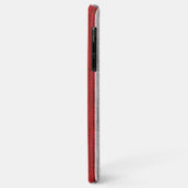 Amerikaanse vlag op  houtnerfpatroon Case-Mate iPhone case (Achterkant/links)