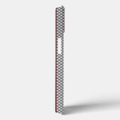 Amerikaanse vlag op koolstofvezel zoals afdrukken Case-Mate iPhone case (Achterkant / Rechts)