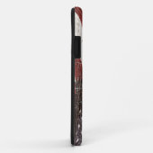 Amerikaanse vlag op roestvrijhout Case-Mate iPhone case (Achterkant/rechts)