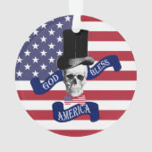 Amerikaanse vlag ornament (achterkant)