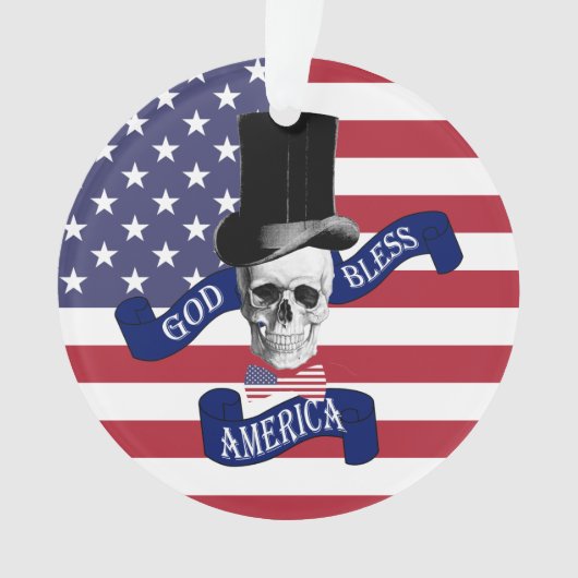 Amerikaanse vlag ornament (voorkant)