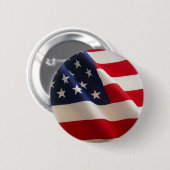 Amerikaanse vlag. Oude glorie! Ronde Button 5,7 Cm (Voorkant /achterkant)