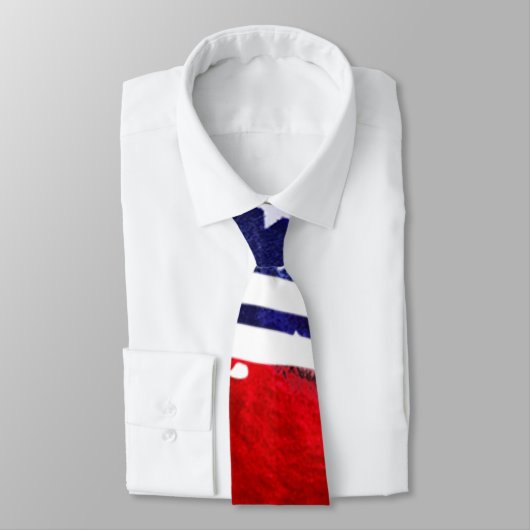 *~* Amerikaanse vlag Oude Glory Patriot Monogram Stropdas (Gebonden)