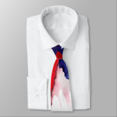 *~* Amerikaanse vlag Oude Glory Patriotic Monogram Stropdas (Gebonden)