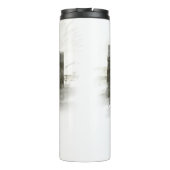 *~* Amerikaanse Vlag Oude Schuur GOD ZEGEN AMERIKA Thermosbeker (Achterkant)