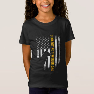 Amerikaanse vlag: oudste rottweiler pa T-shirt