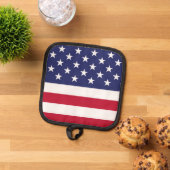Amerikaanse vlag pannenlap (Top down)