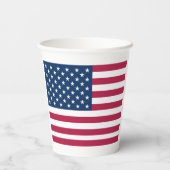Amerikaanse vlag papieren bekers (Achterkant)