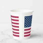 Amerikaanse vlag papieren bekers (Rechts)
