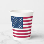 Amerikaanse vlag papieren bekers (Voorkant)