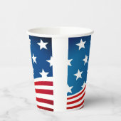 Amerikaanse vlag papieren bekers (Links)