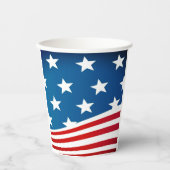 Amerikaanse vlag papieren bekers (Voorkant)