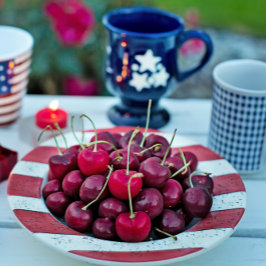 Amerikaanse vlag papieren servet