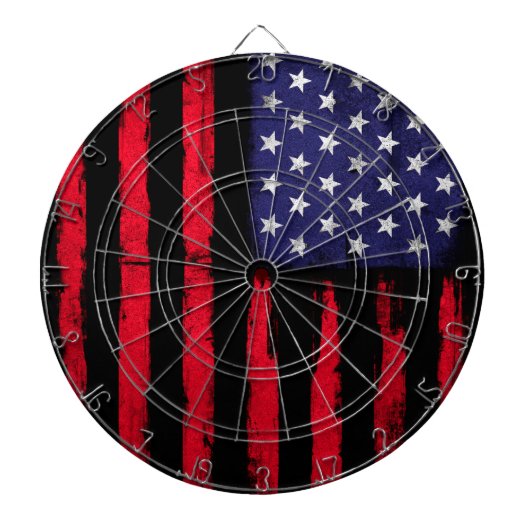 Amerikaanse vlag Patriot Dartbord (Voorkant)