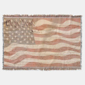 Amerikaanse vlag Patriotic Deken (Voorkant)