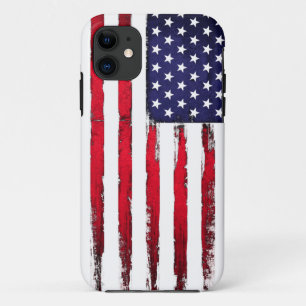 Amerikaanse vlag Patriotic Grunge Case-Mate iPhone Case