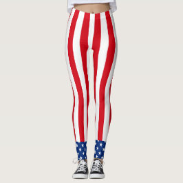 Amerikaanse vlag Patriotic Leggings
