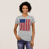 Amerikaanse vlag Patriotic T-shirt (Voorkant volledig)