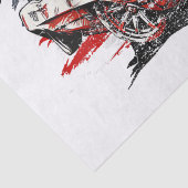 Amerikaanse vlag Patriotic Tissuepapier (Detail)