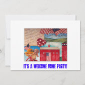 AMERIKAANSE VLAG PATRIOTISCH KAART (Achterkant)