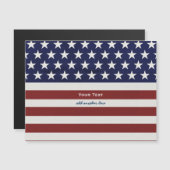 Amerikaanse Vlag Patriottic Juli 4 de Douane (Voorkant / Achterkant)