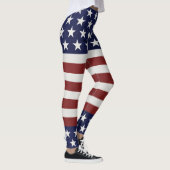 Amerikaanse Vlag Patriottic Juli 4 de Douane Leggings (Rechts)
