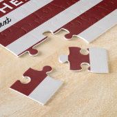 Amerikaanse Vlag Patriottic Juli 4 de Douane Legpuzzel (Zijkant)