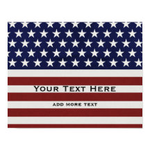 Amerikaanse Vlag Patriottic Juli 4 de Douane