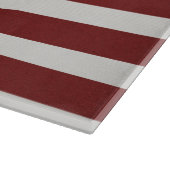 Amerikaanse Vlag Patriottic Juli 4 de Douane Snijplank (Hoek)