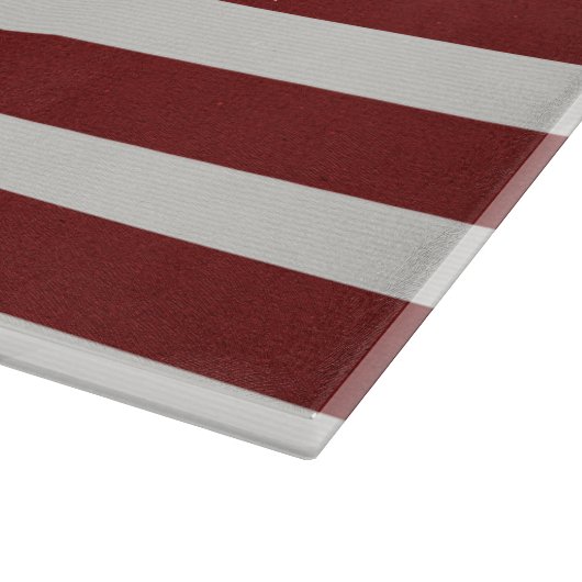 Amerikaanse Vlag Patriottic Juli 4 de Douane Snijplank (Hoek)