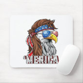 Amerikaanse vlag Patriottisch 4 juli Byl Muismat (Met muis)