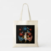 Amerikaanse vlag Patriottisch 4 juli Tote Bag (Achterkant)