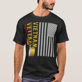 Amerikaanse vlag Patriottisch Amerikaans Gift Viet T-shirt