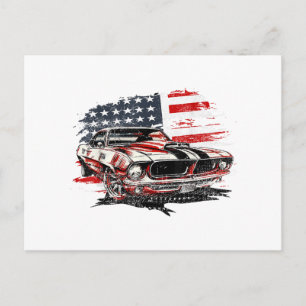 Amerikaanse Vlag Patriottisch Briefkaart