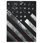 Amerikaanse vlag patriottisch industrieel klembord (Achterkant)