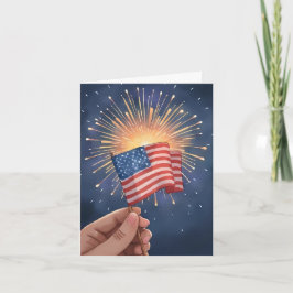 Amerikaanse Vlag Patriottisch Kaart