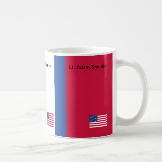 Amerikaanse Vlag Patriottisch  Koffiemok (Rechts)