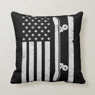 Amerikaanse vlag patriottisch patriottisch op 4 ju kussen