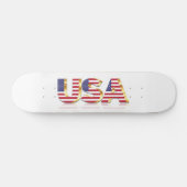 Amerikaanse vlag - Patriottisch Persoonlijk Skateboard (Horizontaal)