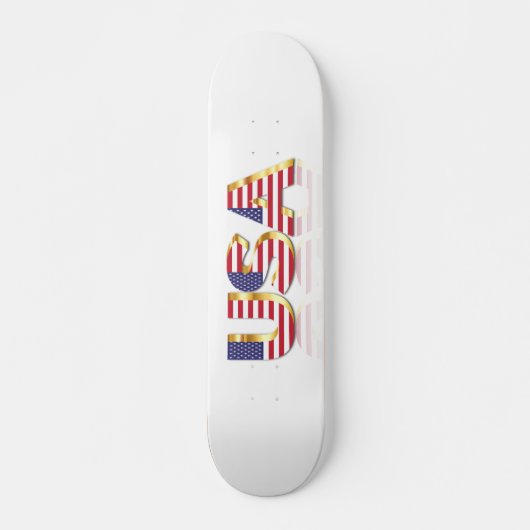Amerikaanse vlag - Patriottisch Persoonlijk Skateboard (Voorkant)