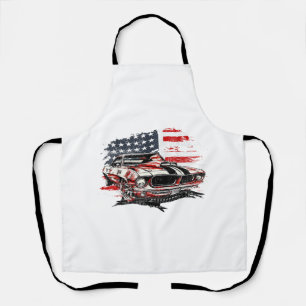 Amerikaanse Vlag Patriottisch  Schort