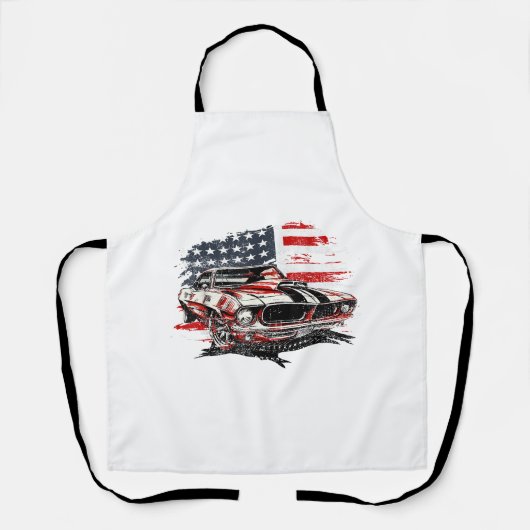 Amerikaanse Vlag Patriottisch Schort (Voorkant)
